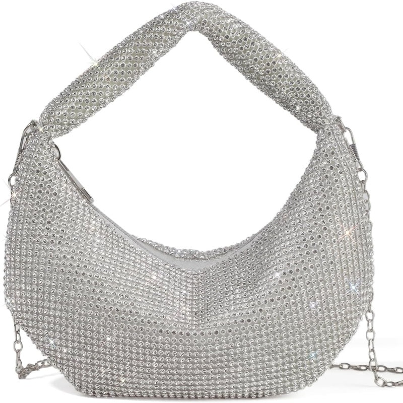 SPARKLING RHINESTONECLUTCH BAG