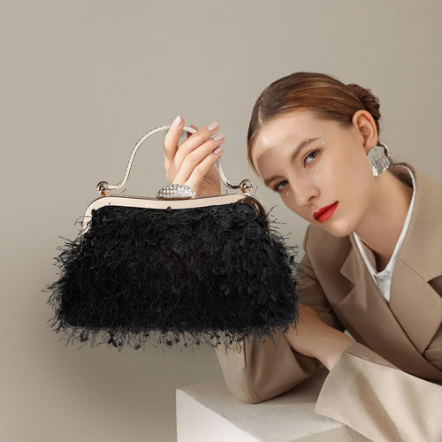 Tassel Women's Evening Handbag