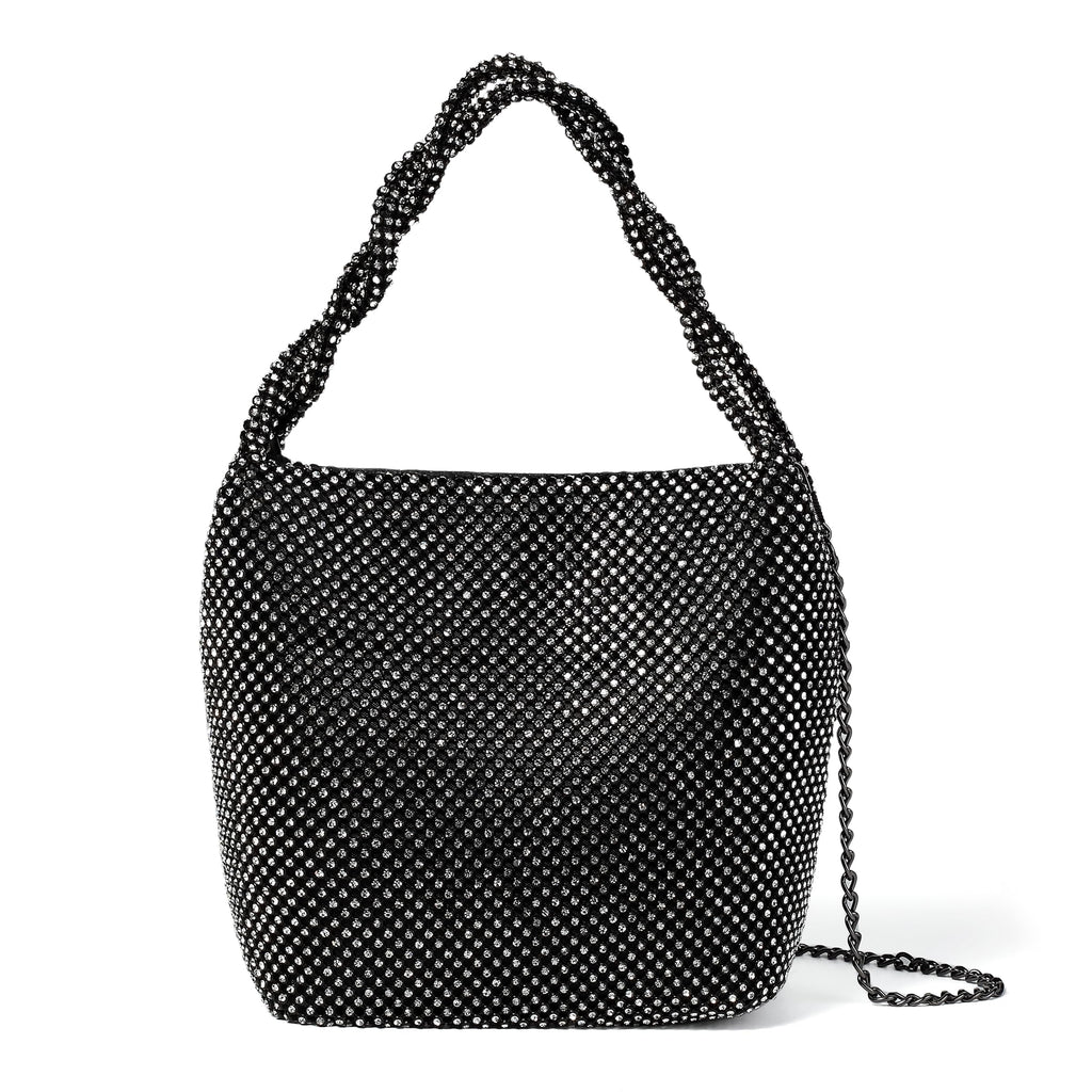 Sparkly Clutch Purses For Women Wedding Party Pleated Silver Banquet Evening Bags For Women Formal